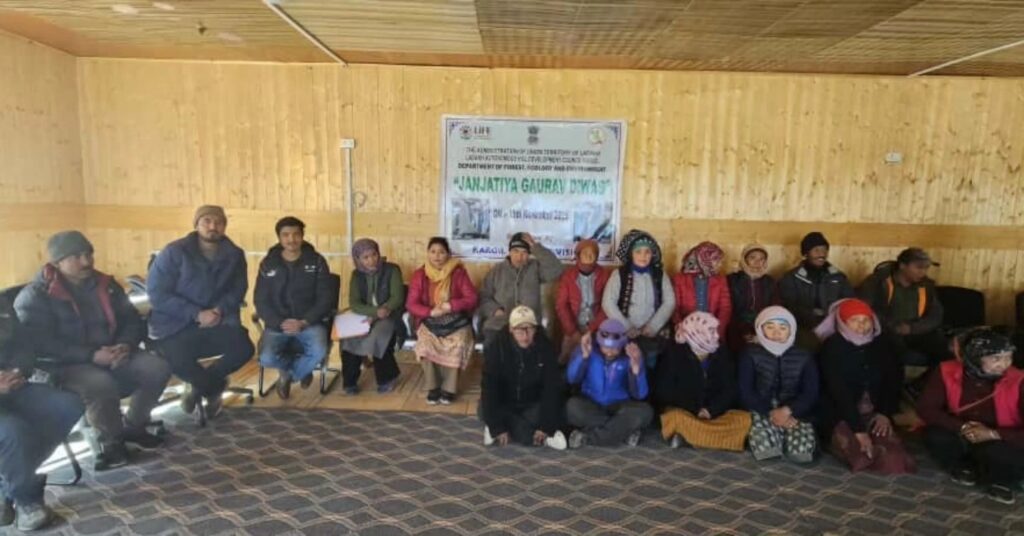 Kargil Forest Division Marks Janjatiya Gaurav Diwas With Awareness Drives
