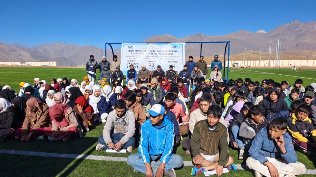 Ladakh Launches KISCE Talent Hunt in Kargil for Mission Olympic 2036