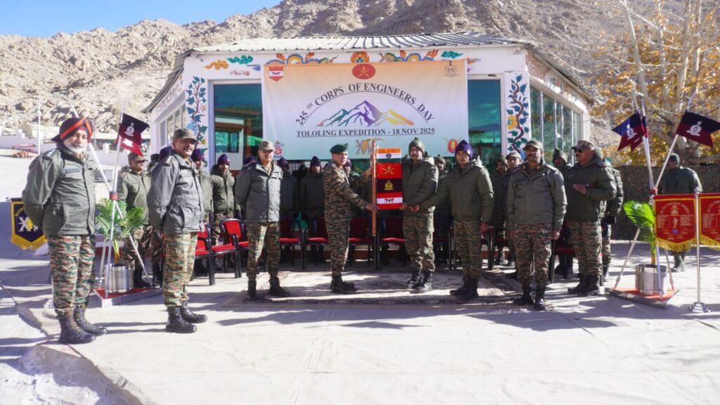 Expedition to Tololing Peak Marks Engineers Corps Legacy
