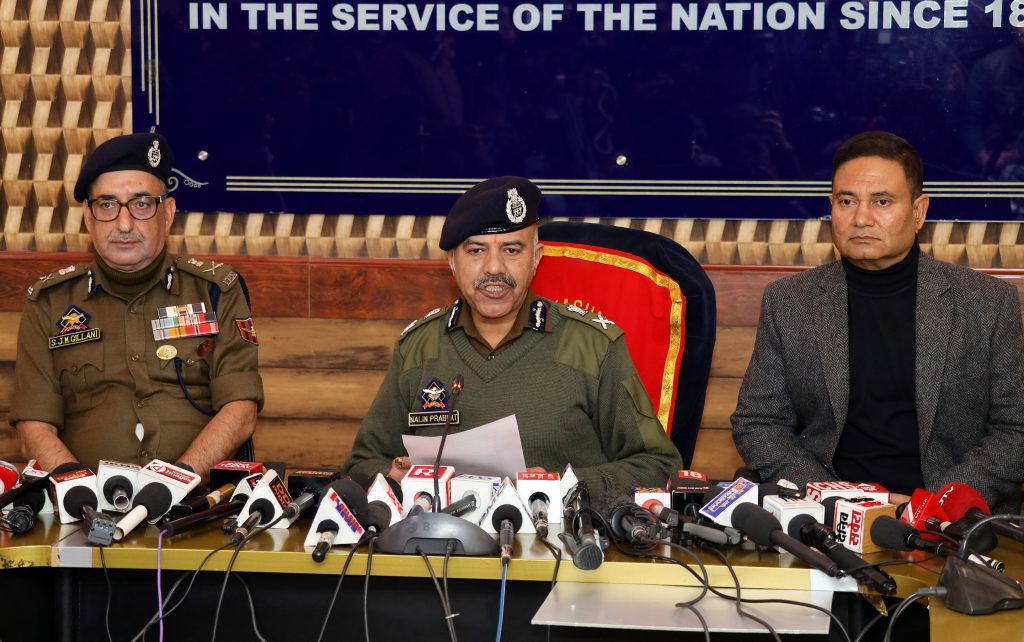 J-K DGP conducts hybrid security review amid enhanced safety measures following Delhi blast
