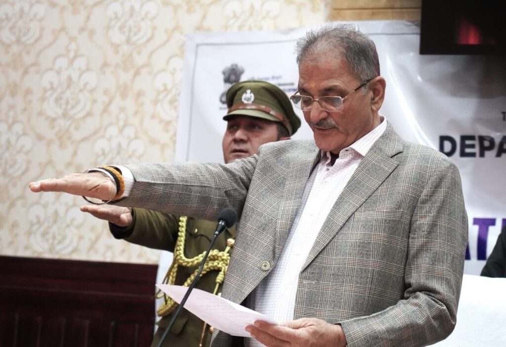 LG Kavinder Launches State-Level Watershed Mahotsav, Calls for “Water-Secure Ladakh”