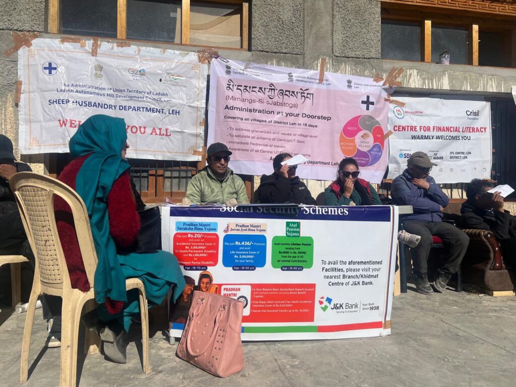 Crisil Foundation Drives Financial Literacy Across Leh District Under “Administration at Your Doorstep” Campaign