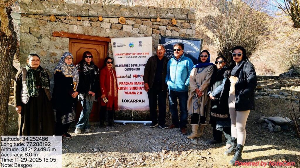 Basgo Celebrates Watershed Mahotsav Under WDC–05 Nimmo Project