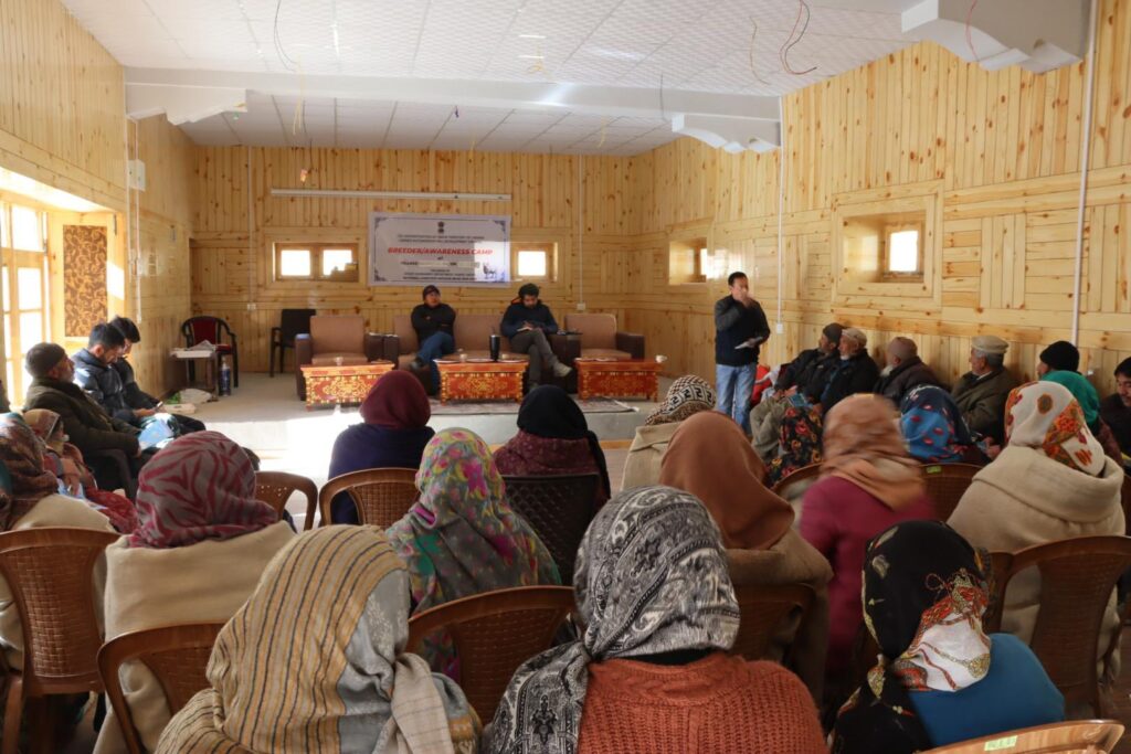 Awareness Camp on Livestock Development Held in Chulunkha, Nubra