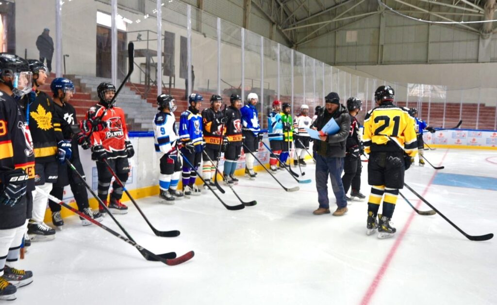 UT Ladakh Finalises Ice Hockey Squads for Khelo India Winter Games 2026