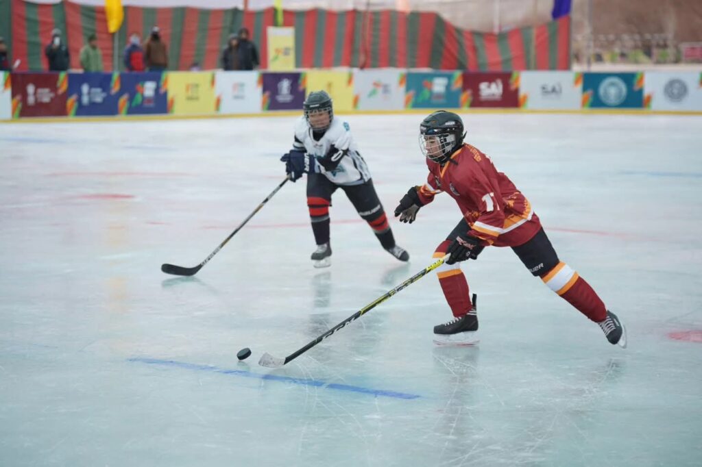 Khelo India Winter Games 2026: Army men, Ladakh women off to emphatic start as ice hockey competition begins