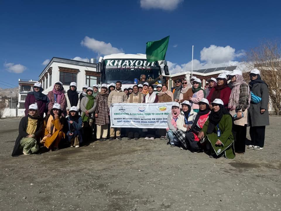 From Kargil to Kerala: Ladakh Girls Set Out on National Educational & Cultural Tour