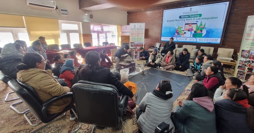 Five-Day Art Education and Theatre Workshop Begins at DIET Leh