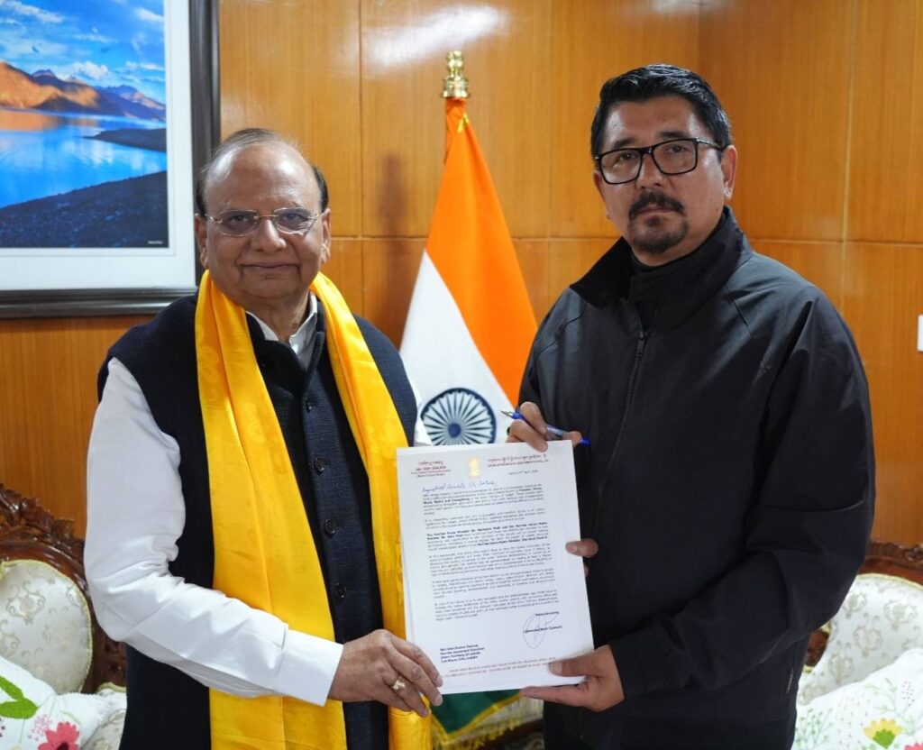 New district notification for Ladakh likely soon, says Tashi Gyalson after meeting LG