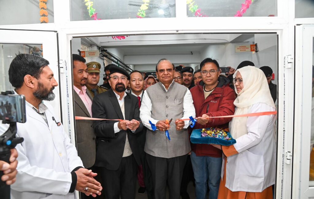 Kargil Hospital renamed after Qamar Ali Akhoon, LG Saxena pays tribute
