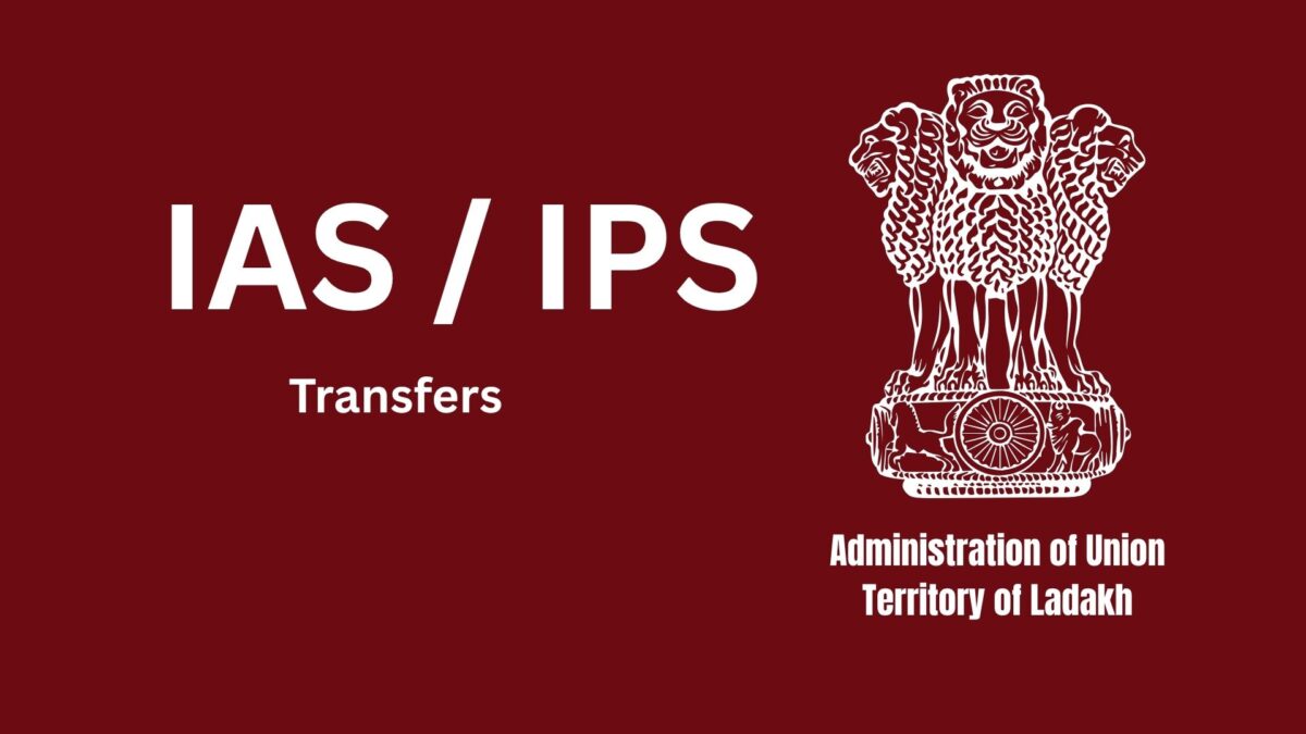 Ut Ips IAS Nidhi, IPS Kaushal to join in Ladakh UT – Indus Dispatch