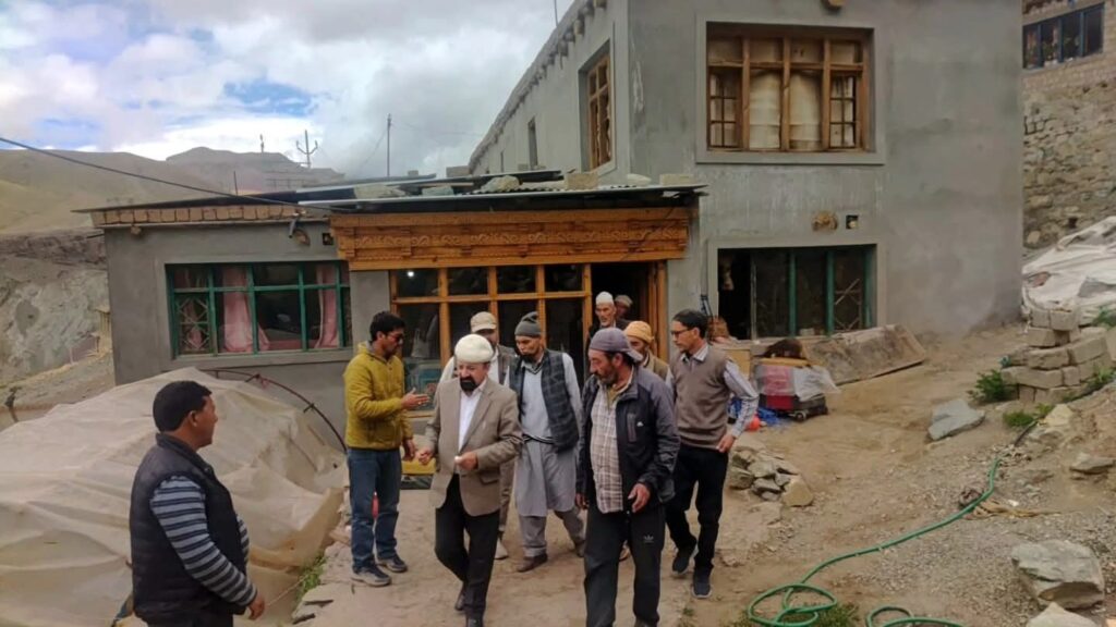 CEC Kargil Visits Choskore Village, Hears Public Grievances and Development Demands
