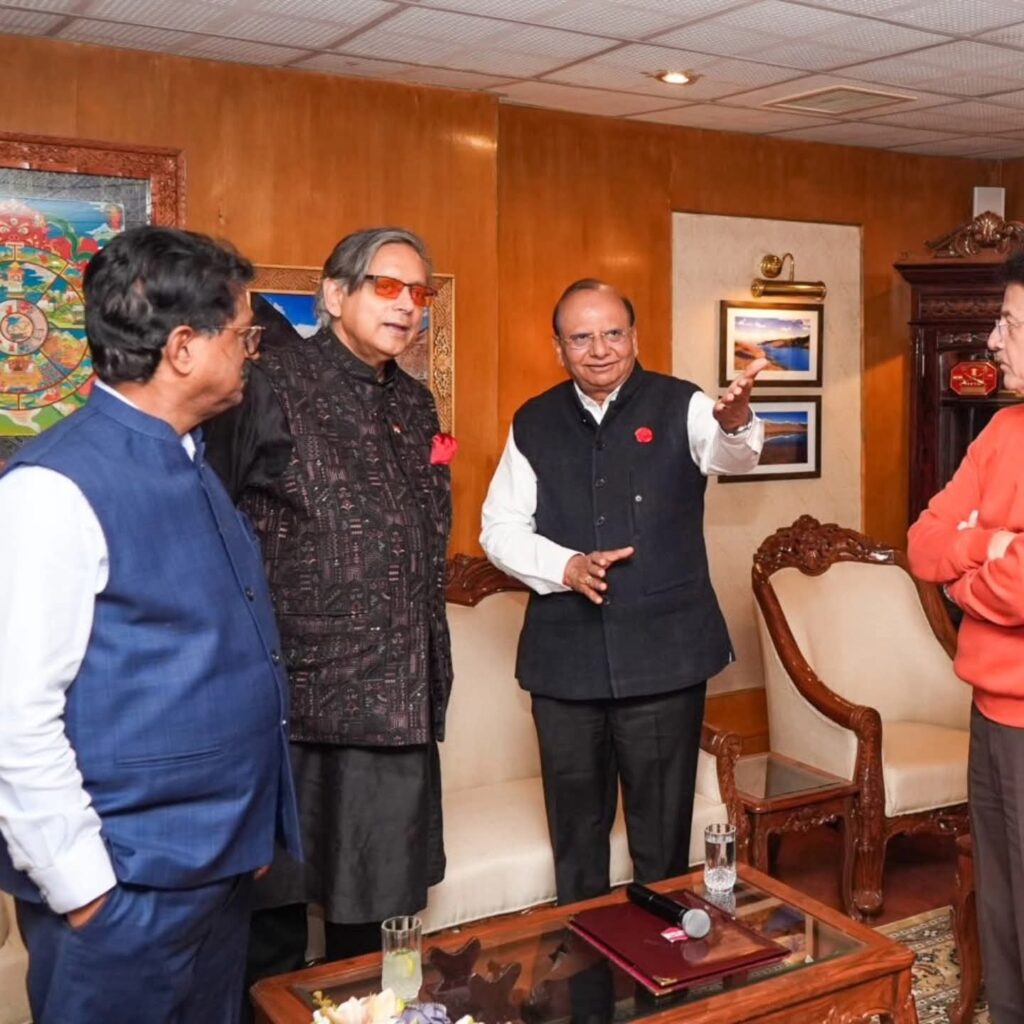 LG V.K. Saxena Briefs Parliamentary Panel on Ladakh’s Environmental Challenges