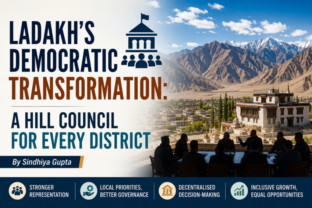 Ladakh’s Democratic Transformation: A Hill Council for Every District