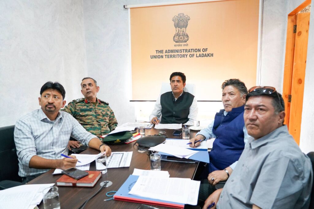 Ladakh projects: PWD Secretary Baseer-ul-Haq Choudhary orders faster execution, timely completion