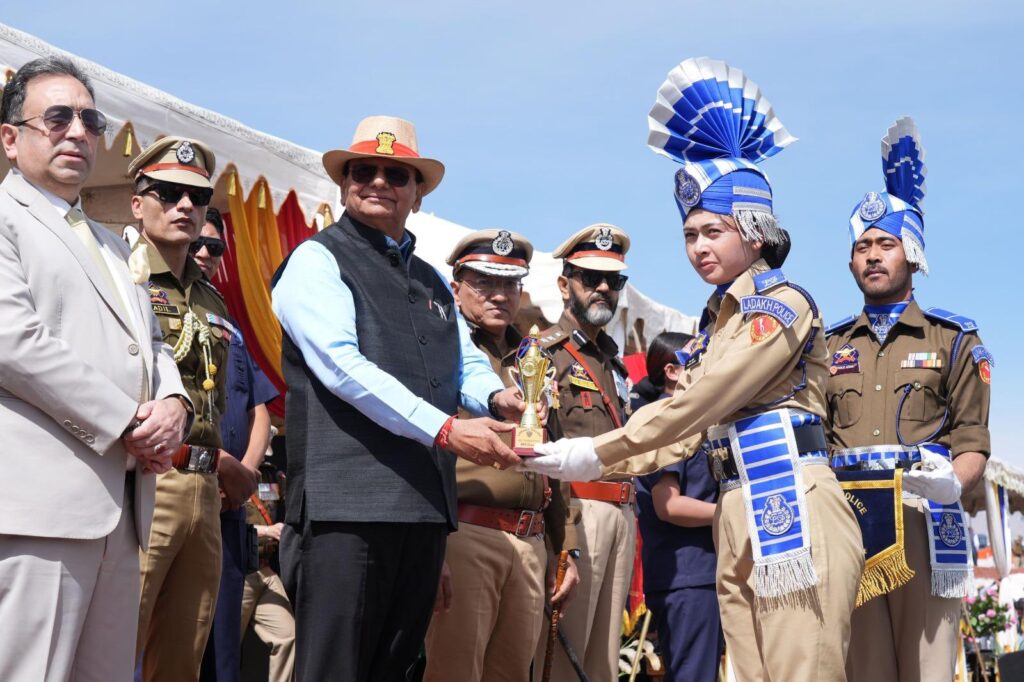 114 newly recruited SPOs join Ladakh police; 99 personnel complete pre-promotional courses